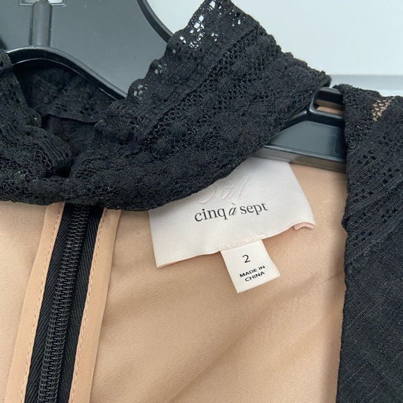 Cinq a Sept Black Dress - Picture 4 of 4